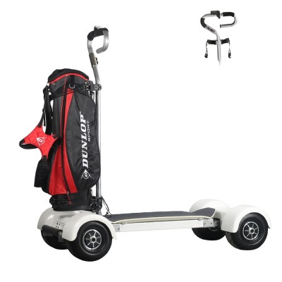 Four wheel golf skateboard scooter golf electric scooter with golf cart