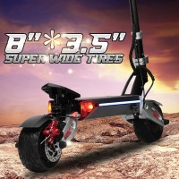 Double Disc Brake 52v 26ah Zero 8x Electric Scooter with Folding Handlebar