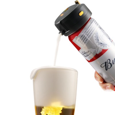 Portable Canned Beer Foamer Bubble Beer Server Maker